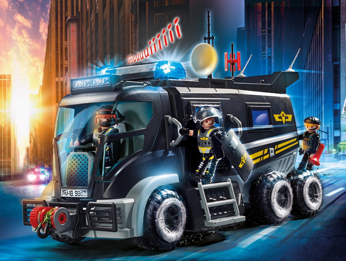 PLAYMOBIL City Action SIE-truck met licht en geluid - 9360 — afbeelding 9