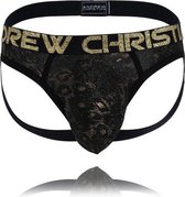 Andrew Christian Glam Animal Jock 91694 - Maat XL - Jockstrap - Heren Ondergoed - Dierenprint