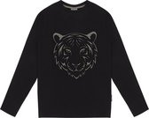 Vinrose - Longsleeve Tijger Zwart 146-152