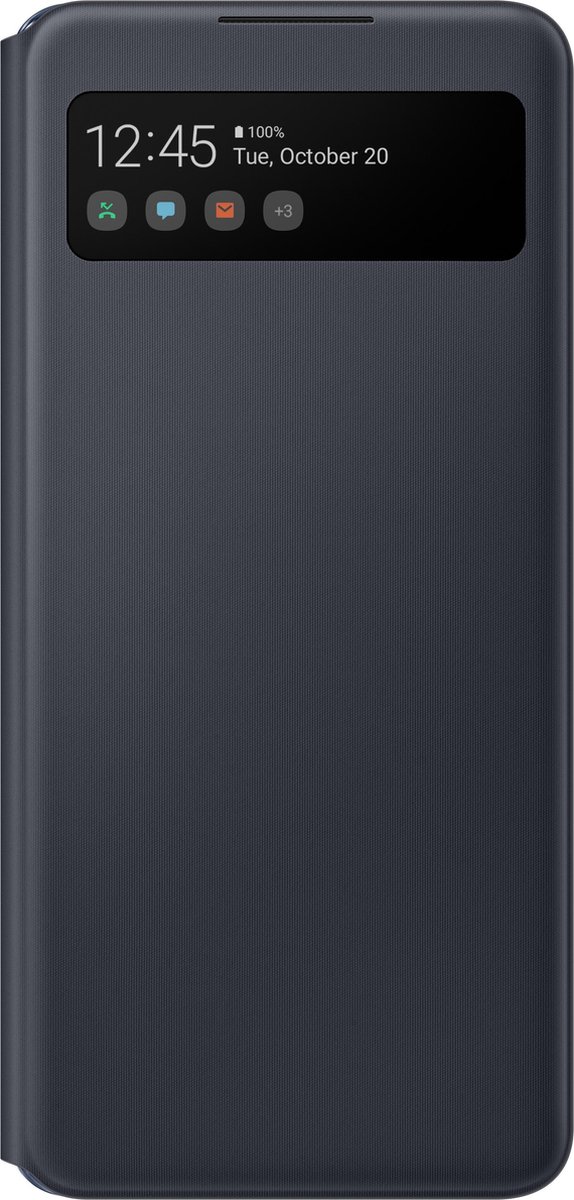 Samsung - Smart S View Hoesje - Galaxy A42 5G - Zwart
