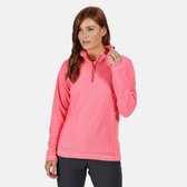 Dames Montes Lichtgewicht fleece met halve rits Outdoortrui roze