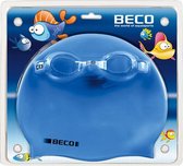 BECO kinder zwembril met badmuts - blauw - starter set