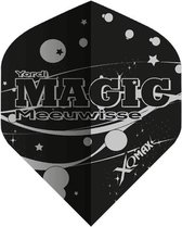 Yordi Meeuwisse Original Black Silver Flight - Dart Flights