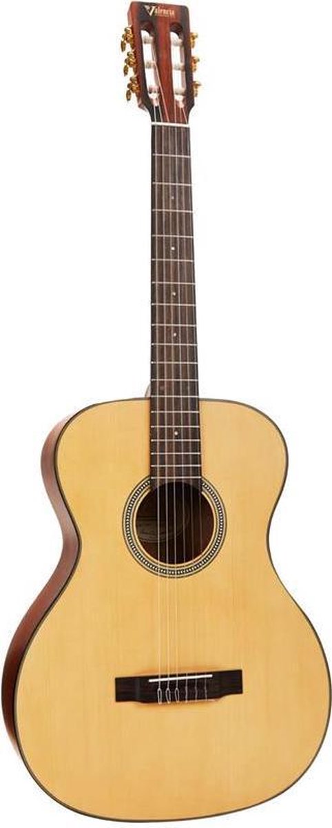 Auditorium gitaar - Valencia VA434 - Nylon Snarig - 4/4 - Natural - Series 430