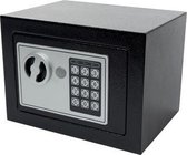 Kluis - Elektronische kluis - Kluisje met cijferslot - Kluis met sleutel en cijferslot - Digitale kluis