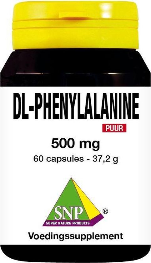 Foto: Dl phenylalanine 500 mg puur 60ca