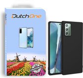 Samsung Note 20 hoesje zwart - Samsung Note 20 case black - Samsung Note 20 back cover