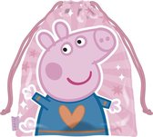 Nickelodeon Gymtas Peppa Pig Junior 26 X 21 Cm Polyester Roze