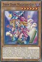 Toon Dark Magician Girl Yu-Gi-Oh - LDS1 – Yu Gi Oh cards – Yu Gi Oh kaarten – Rare versie – In kaarthouder!