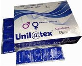 Unilatex - Condooms - 54mm Diameter - Klassieke Condooms - 144 stuks