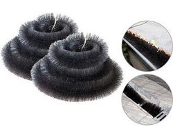 Dakgootegel - schoonhouden & beschermen van jouw dakgoot! | 8.0 meter lengte | 2 stuks inbegrepen