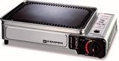 Kemper draagbare "Plancha" grill in koffer - draagbare gasbarbecue zonder gasfles