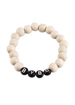 STUDIO BY BO® Armband Zoë Wood  15-16cm | Handgemaakt