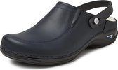 Clog Open Elastiek Blauw |Medische klompen | Speciaal voor de Zorg | Wash&Go | Maat 41