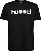 hummel Go Cotton Logo T-Shirt S/S Sportshirt Unisex - Maat XL
