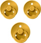 BIBS Fopspeen 6-18 mdn - Moustard / Oker geel (3 stuks)