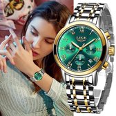 LIGE Mode Dames Horloges Dames Luxe Stalen Dames Armband Horloges Dames  Quartz... | bol.com