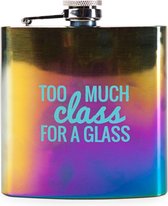 dci RAINBOW LUSTER FLASK TOO MUCH