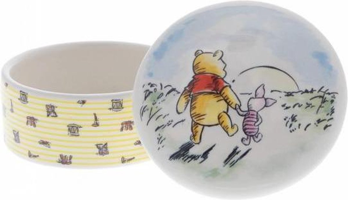 porseleinen doosje - winnie the pooh