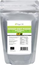 Puur&Fit Hennep proteïne biologisch - 500 gram