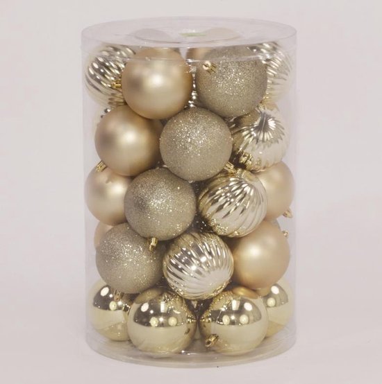8 stuks 8 cm transparante kerstbal, doe-het-zelf