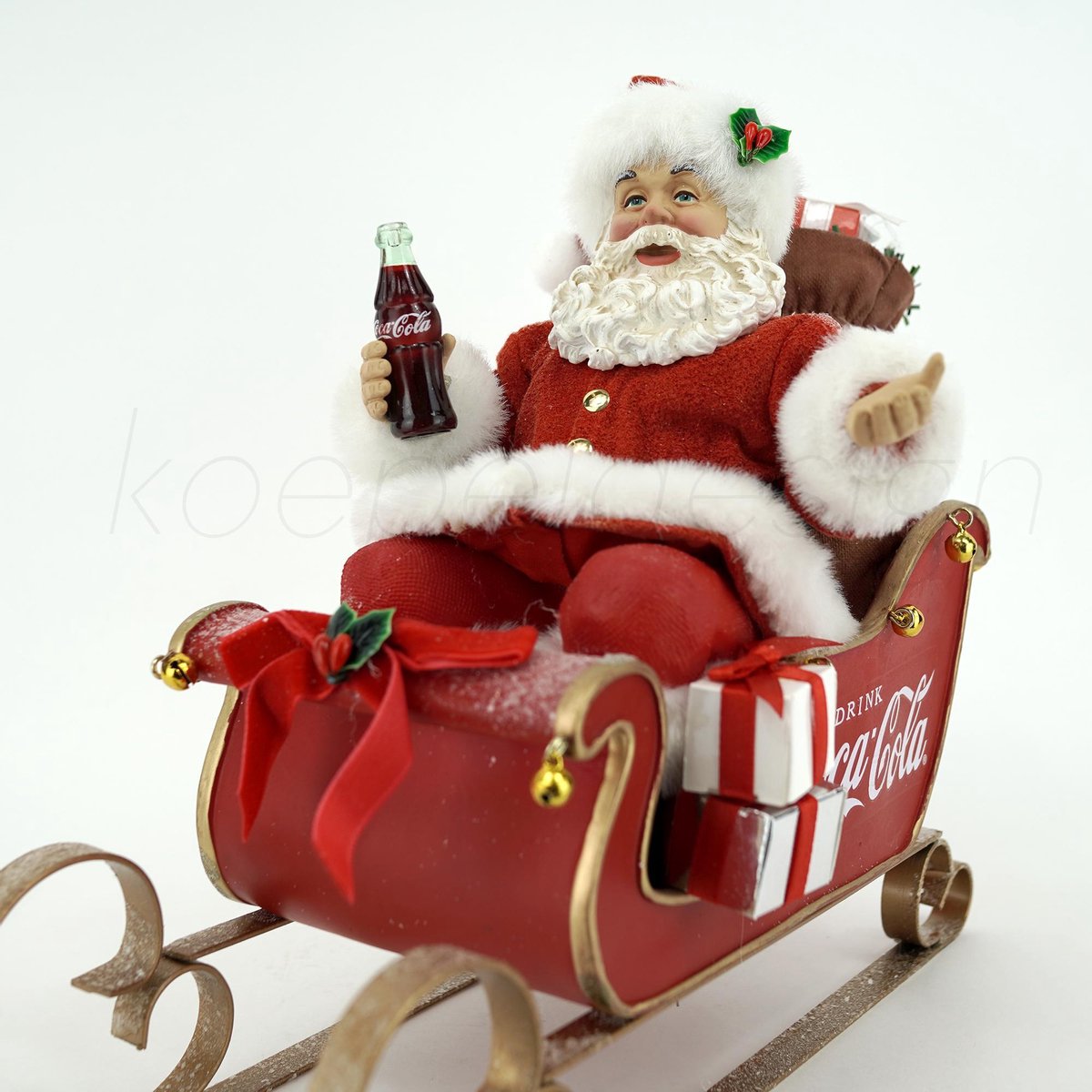 Kurt S Adler - Traîneau du Père Noël Coca-Cola | bol