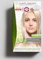 NATURIGIN Natural Permanent Home Hair Dye-Ammonia-free – Lightest Blonde Ash 10.2 -- Volume discount: 13.99 eur per box if you buy 4--