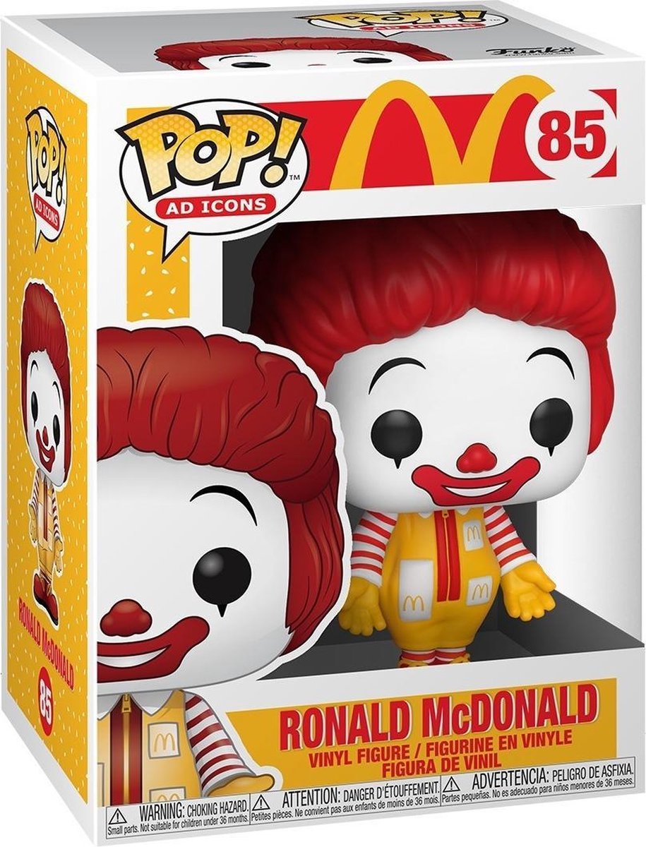 Funko McDonald's POP! Ad Icons Vinyl Figure Ronald McDonald | bol.com