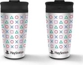 Playstation - Icônes Mug de voyage en métal