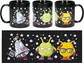 Dr Slump: Emperor Nikochan Ufo Ceramic Mug