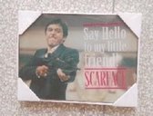 Scarface: Say Hello 40 x 30 cm Glass Poster