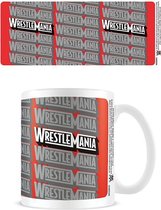 WWE Wrestlemania Retro Logo Mok