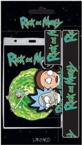 RICK AND MORTY LANYARD WITH RUBBER KEYCHAIN RICK & MORTY