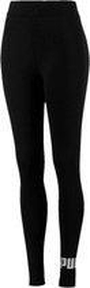 PUMA ESS Logo Leggings Cotton Metallic Vrouwen Zwart