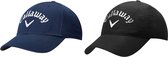Callaway baseballcaps, Kleuren navy blauw en zwart (2 stuks)