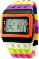 design LED Digitaal Sport Watch Regenboog Paars