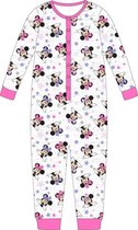 Minnie Mouse onesie - pyjama - KATOEN - Maat 110 / 116 - 5 / 6 jaar