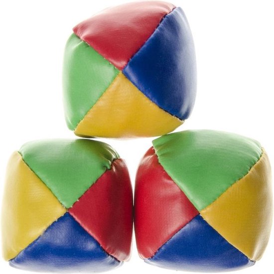 campagne Afwijzen Veroveraar 3x Jongleerballen gekleurd speelgoed - Ballen gooien/jongleren - Sportief  speelgoed... | bol.com