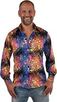Magic Design Verkleedshirt Disco Drup Polyester Maat Xxl/3xl