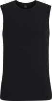 Gotzburg heren shirt mouwloos slim fit O-hals 95/5 (1-pack) - heren ondershirt stretchkatoen - zwart - Maat: M