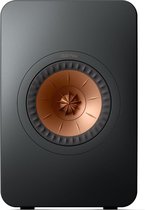 KEF LS50 Meta Boekenplank speaker Carbon black (per paar)
