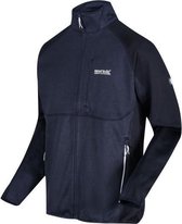 Foley II Hybrid softshell-wandeljas van Regatta voor heren, Sportjas, middernacht marineblauw lichtgrijs
