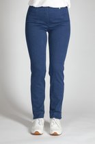 Robell Marie Dames Comfort Stretch - Jeans Broek - Blauw - Maat 48