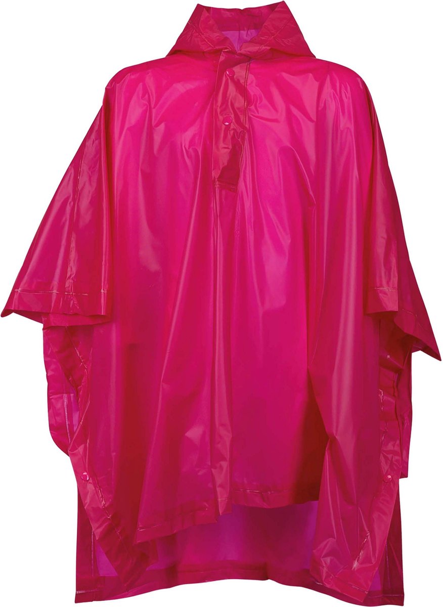 Regencape Poncho voor kinderen Kleur fuchisa / in 8 verschillende kleuren