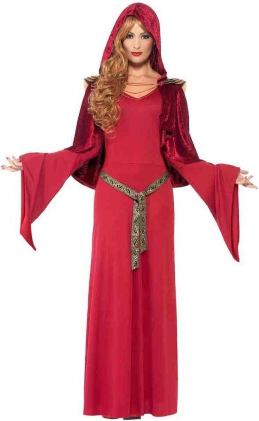 "Rode priesteres kostuum voor dames  - Verkleedkleding - Large"