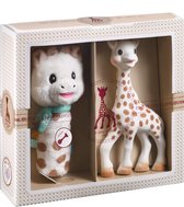 Sophie de giraf Sophiesticated Cadeauset - Baby speelgoed - Sophie de giraf & Knijprammelaar - Kraamcadeau – Babyshower cadeau - 4-Delig