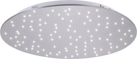 Paul Neuhaus lucci - Design LED Dimbare Plafondlamp met Dimmer - 1 lichts - Ø 48 cm - Staal - Slaapkamer,Kinderkamer