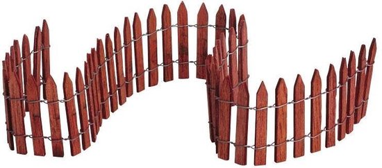 Lemax - Wired Wooden Fence - Kersthuisjes & Kerstdorpen