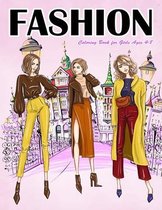 Kids Coloring Book- Fashion Coloring Book for Girls Ages 4-8