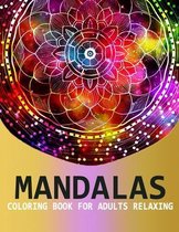 Mandalas Coloring Book For Adults Relaxing